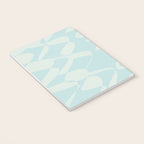 Abstract Pastel Blue Ripple Notebook Gallery Image 3