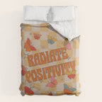 Radiate Positivity Butterflies Duvet Cover Gallery Image 6