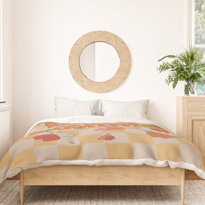 Radiate Positivity Butterflies Duvet Cover Gallery Image 3