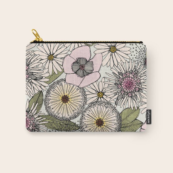 Australian garden chalk Carry All Pouch Gallery Image 1