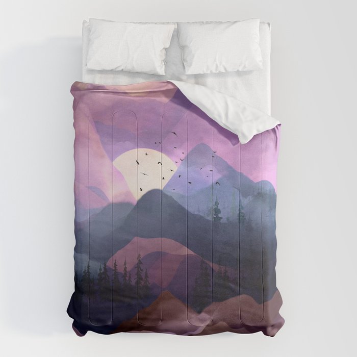 Misty Mountain Morning Comforter Gallery Image 6