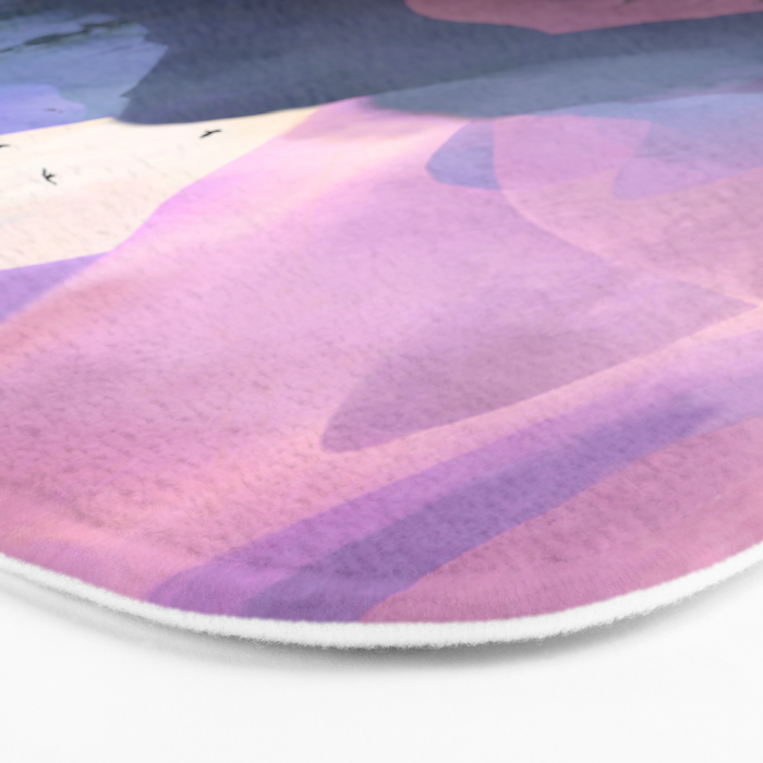 Misty Mountain Morning Bath Mat Gallery Image 3