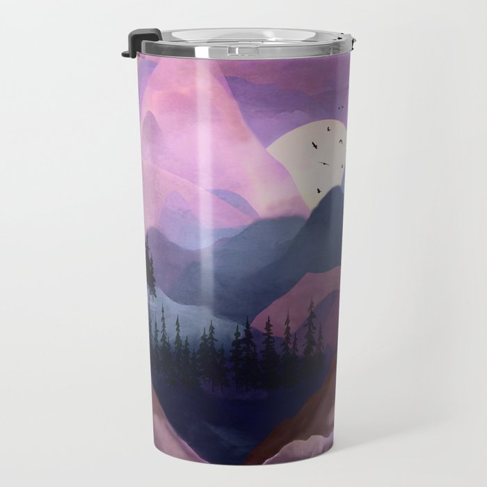 Misty Mountain Morning Travel Mug Gallery Image 3