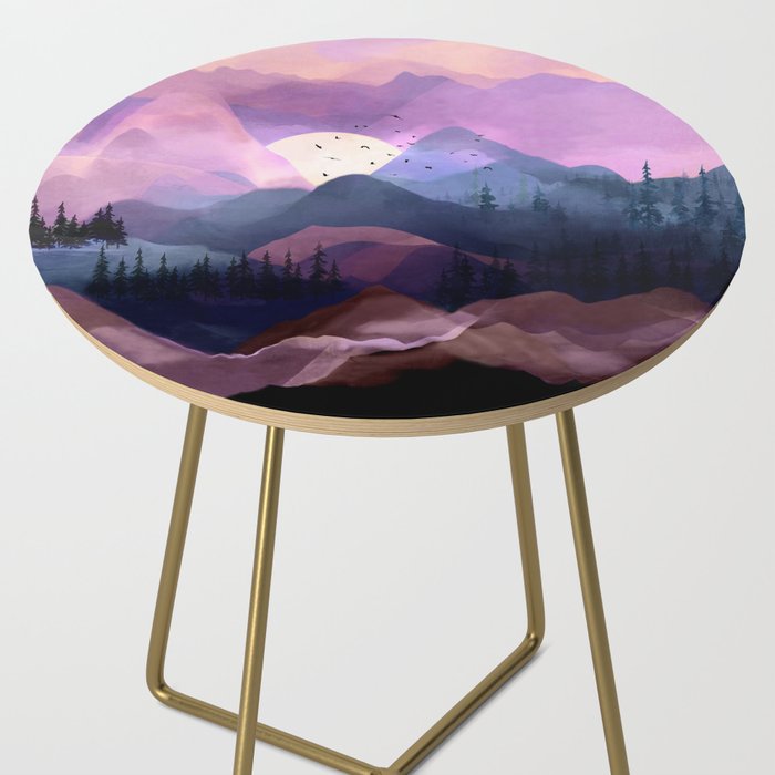 Misty Mountain Morning Side Table Gallery Image 2