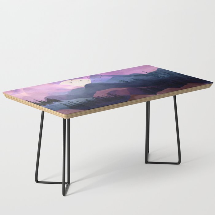 Misty Mountain Morning Coffee Table Gallery Image 1