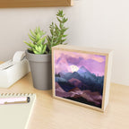 Misty Mountain Morning Mini Art Print Gallery Image 2
