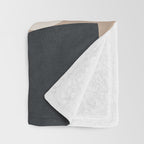 Modern Abstract Minimal Shapes Branches Art 8 Throw Blanket Gallery Image 3