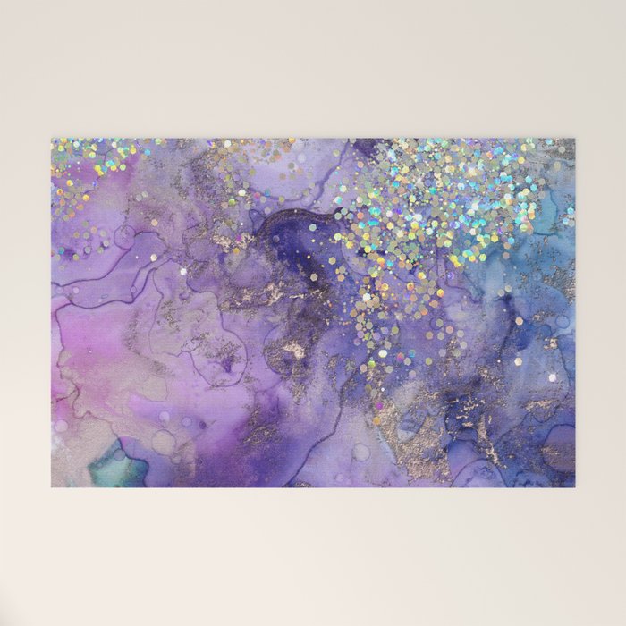 Watercolor Magic Welcome Mat Gallery Image 1