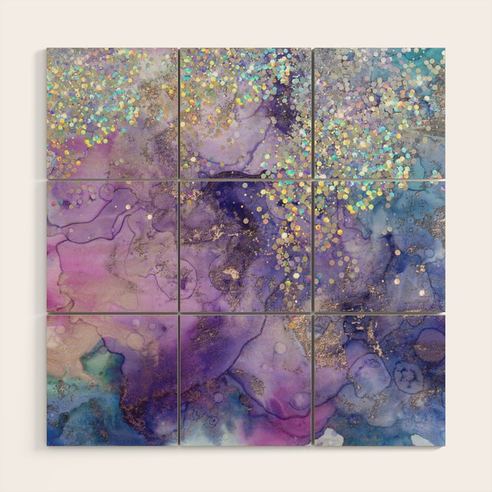 Watercolor Magic Wood Wall Art Gallery Image 1