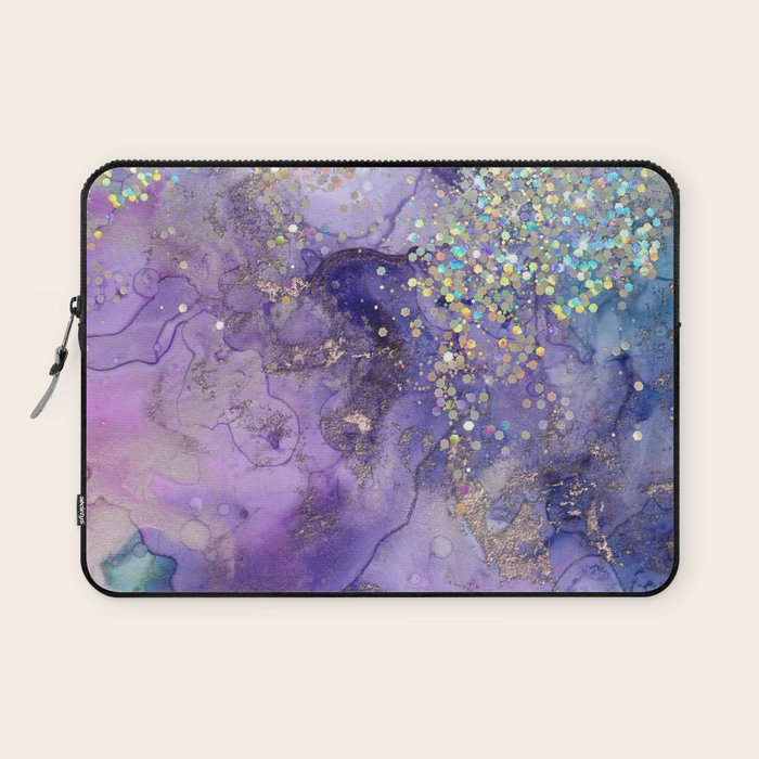 Watercolor Magic Laptop Sleeve Gallery Image 1