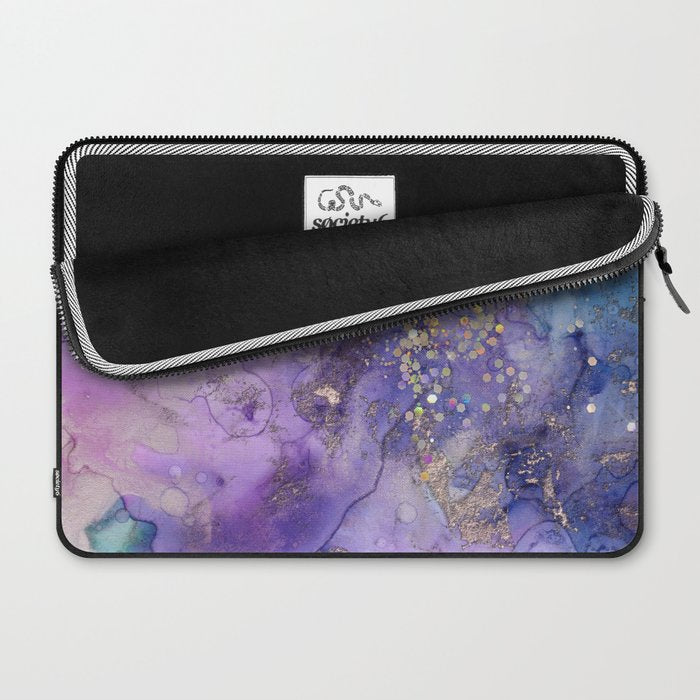 Watercolor Magic Laptop Sleeve Gallery Image 2