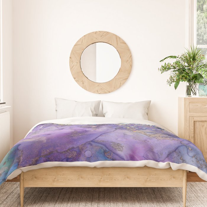 Watercolor Magic Duvet Cover Gallery Image 3