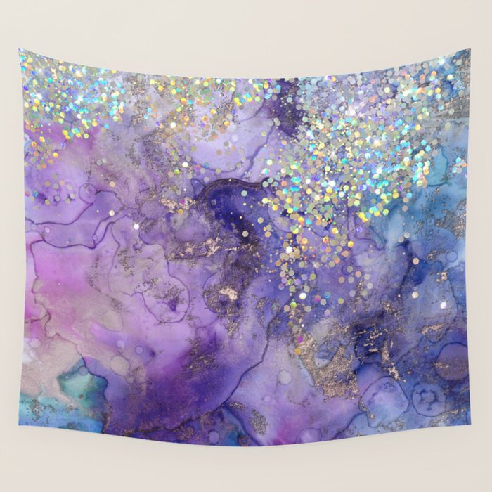 Watercolor Magic Wall Tapestry Gallery Image 1