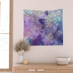 Watercolor Magic Wall Tapestry Gallery Image 2