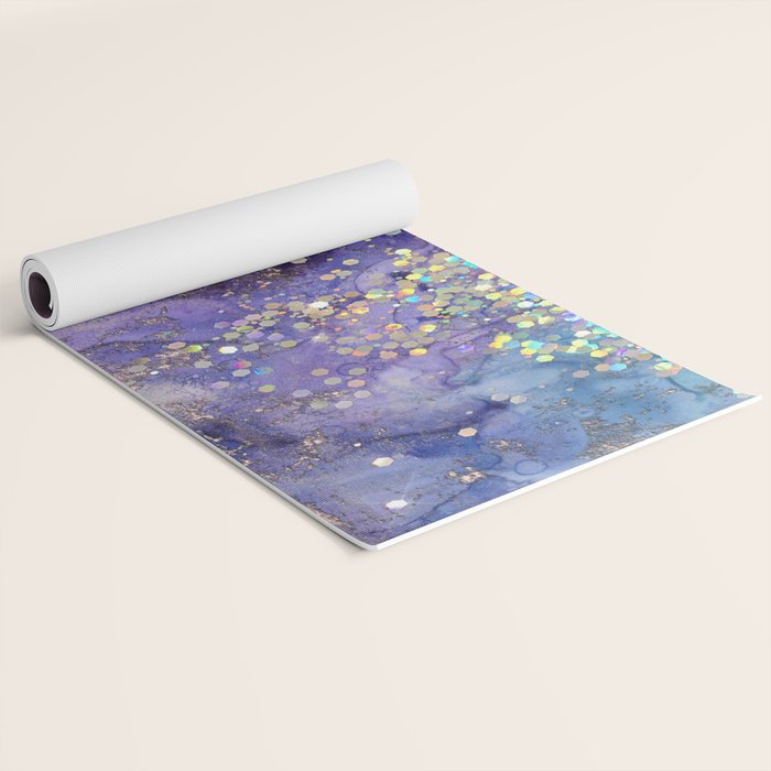 Watercolor Magic Yoga Mat Gallery Image 2