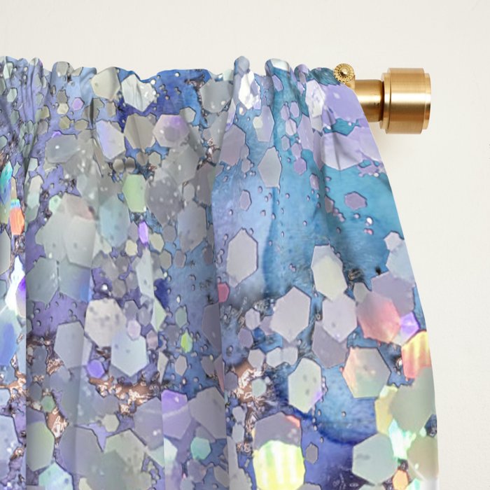 Watercolor Magic Window Curtain Gallery Image 2