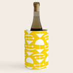 Retro Mid Century Modern Abstract Mobile 652 Yellow Wine Chiller Gallery Image 3