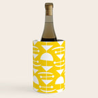 Retro Mid Century Modern Abstract Mobile 652 Yellow Wine Chiller Gallery Image 2
