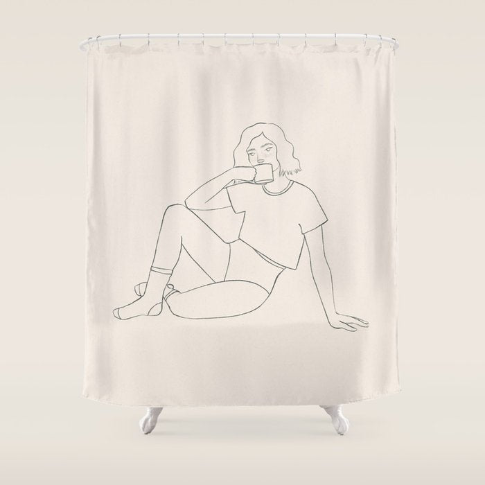 take a sip Shower Curtain Gallery Image 1