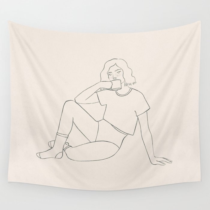 take a sip Wall Tapestry Gallery Image 4