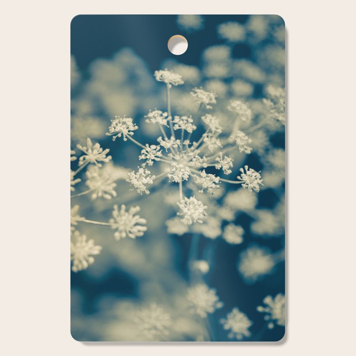 Indigo Dill Botanical Study Cutting Board Gallery Image 1
