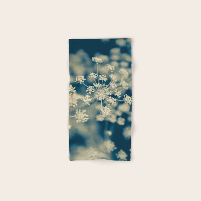 Indigo Dill Botanical Study Bath Towel Gallery Image 1