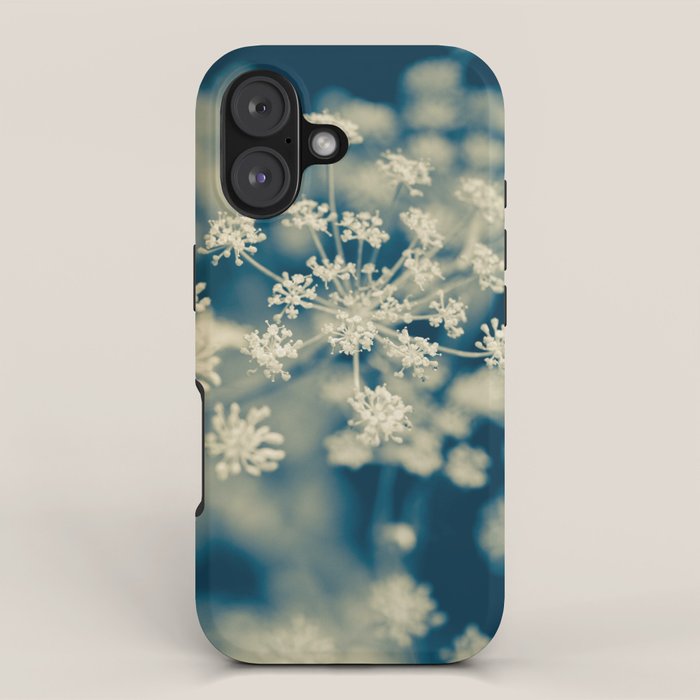 Indigo Dill Botanical Study iPhone Case Gallery Image 1