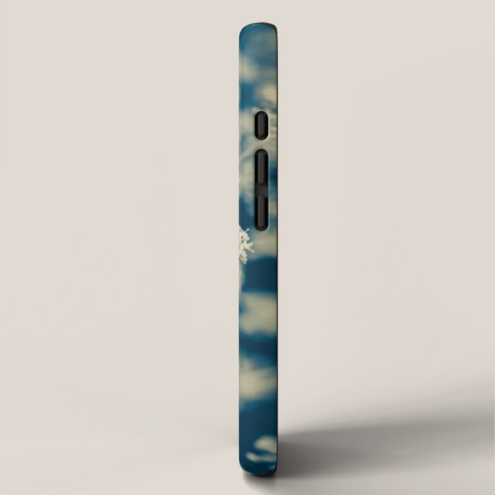 Indigo Dill Botanical Study iPhone Case Gallery Image 2