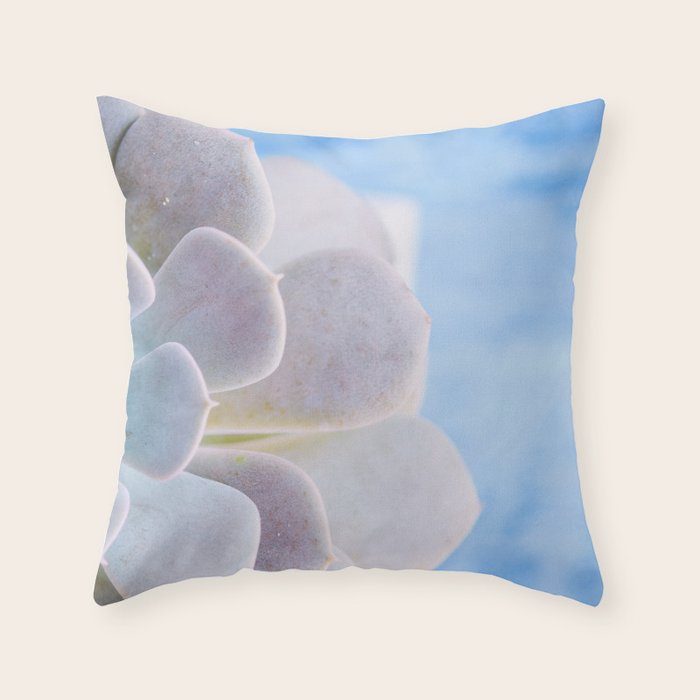 Echeveria Throw Pillow Gallery Image 1
