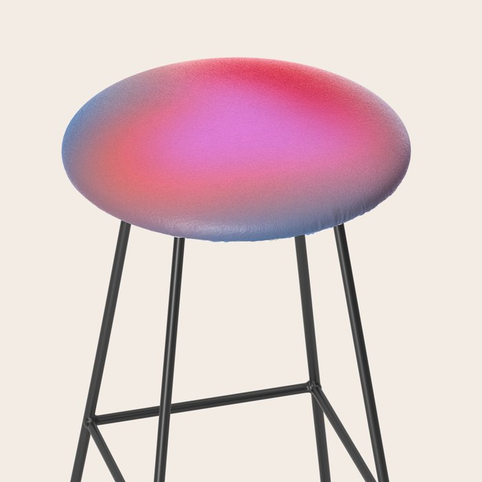 Pink aura heart Stool Gallery Image 2