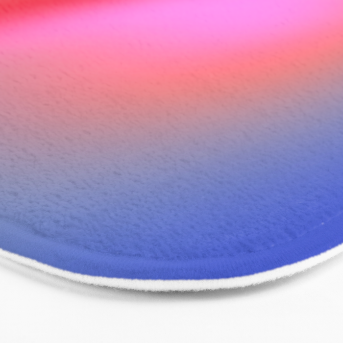 Pink aura heart Bath Mat Gallery Image 3