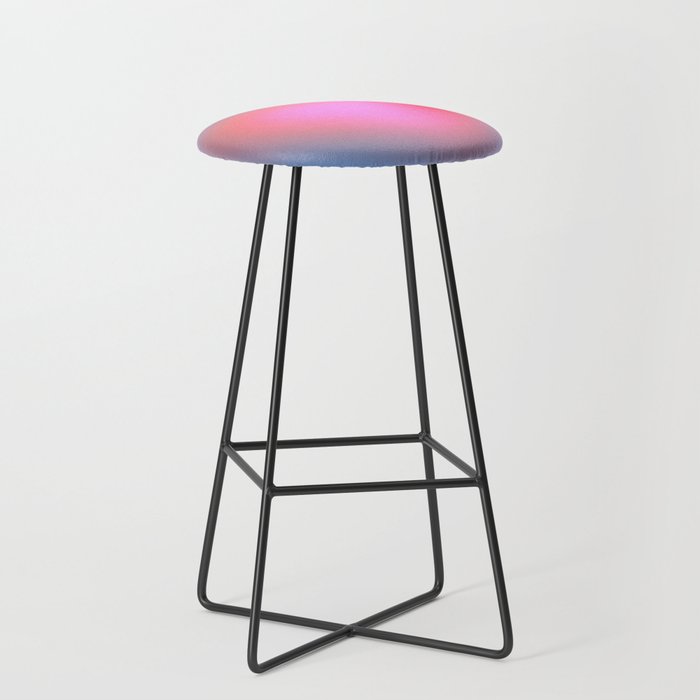 Pink aura heart Stool Gallery Image 1
