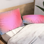 Pink aura heart Pillow Sham Gallery Image 2