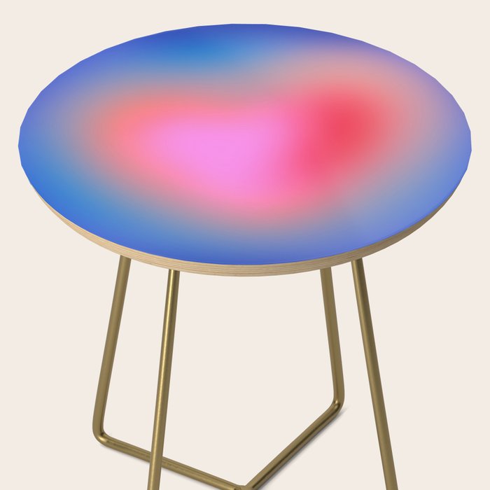 Pink aura heart Side Table Gallery Image 2