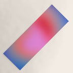 Pink aura heart Yoga Mat Gallery Image 1