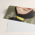 Golden Silence Modern Muse Wrapping Paper Gallery Image 2