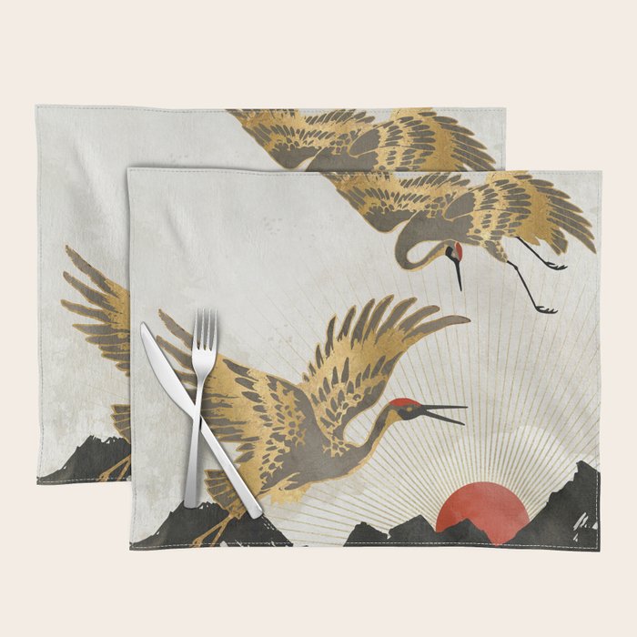 Elegant Flight II Placemat Gallery Image 1