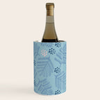 Winter & Woodsy Pine Trees in Warm Blue Wine Chiller Gallery Image 3