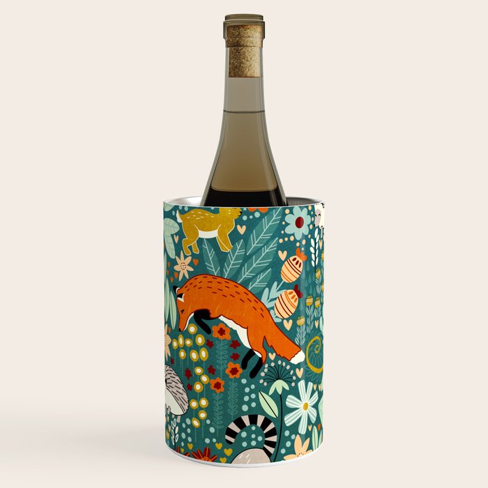 Woodland Pattern Wine Chiller Gallery Image 3