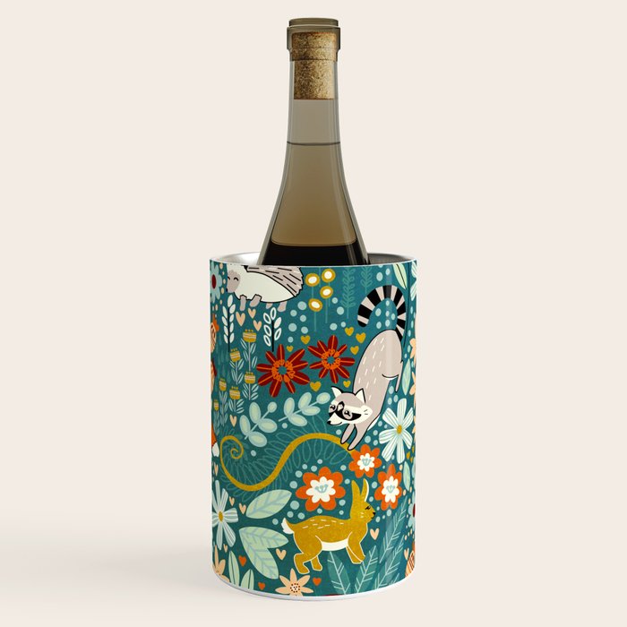 Woodland Pattern Wine Chiller Gallery Image 2