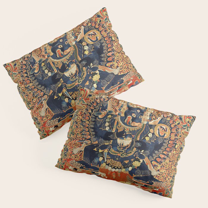 Tantric Buddhist Vajrabhairava Deity 2 Pillow Sham Gallery Image 3