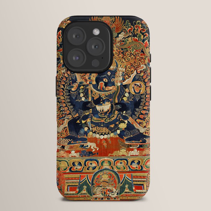 Tantric Buddhist Vajrabhairava Deity 2 iPhone Case Gallery Image 15