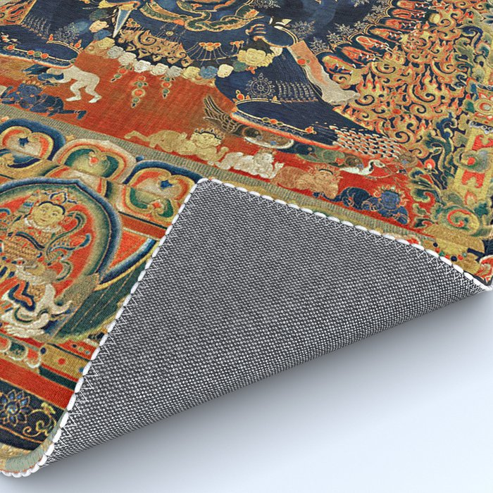 Tantric Buddhist Vajrabhairava Deity 2 Rug Gallery Image 4