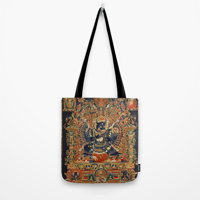 Tantric Buddhist Vajrabhairava Deity 2 Tote Bag Gallery Image 2