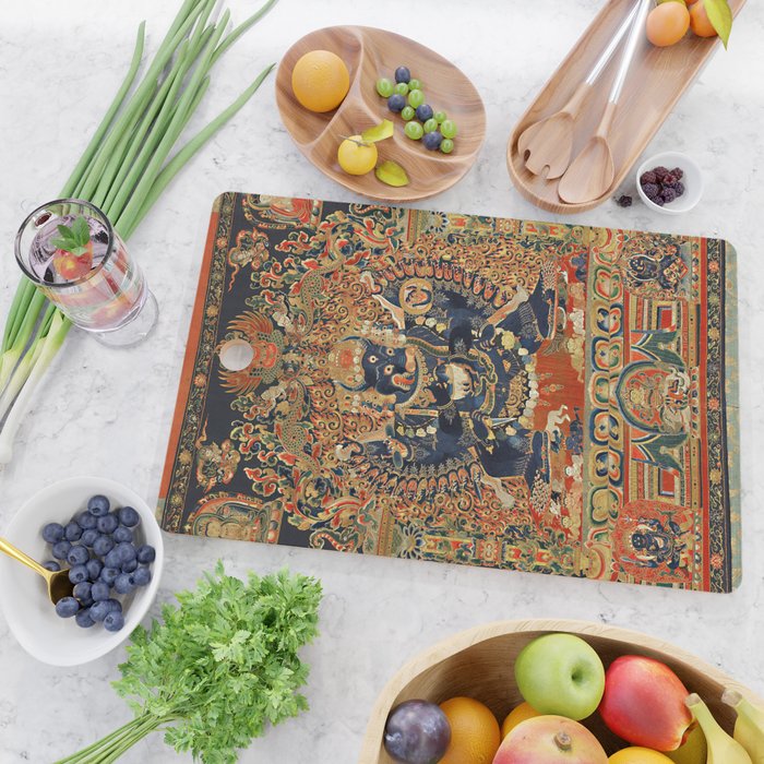Tantric Buddhist Vajrabhairava Deity 2 Cutting Board Gallery Image 2