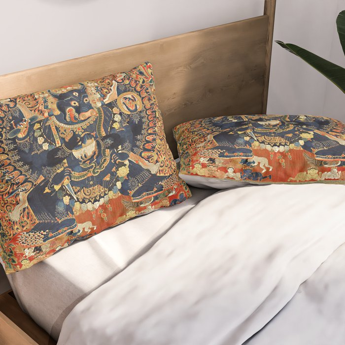 Tantric Buddhist Vajrabhairava Deity 2 Pillow Sham Gallery Image 2