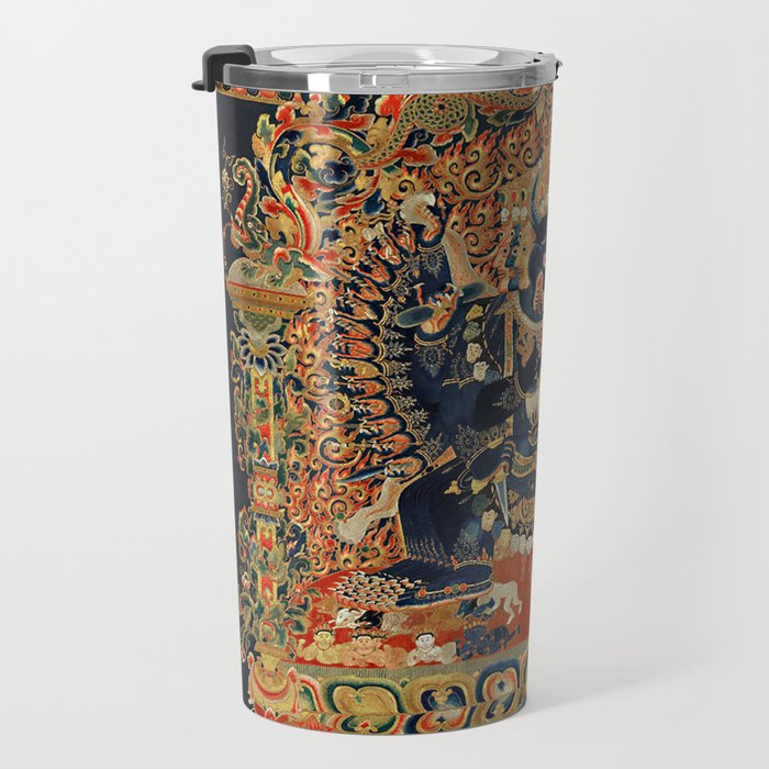 Tantric Buddhist Vajrabhairava Deity 2 Travel Mug Gallery Image 3