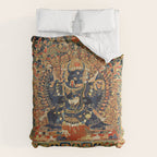 Tantric Buddhist Vajrabhairava Deity 2 Comforter Gallery Image 6