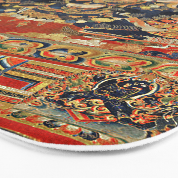 Tantric Buddhist Vajrabhairava Deity 2 Bath Mat Gallery Image 3