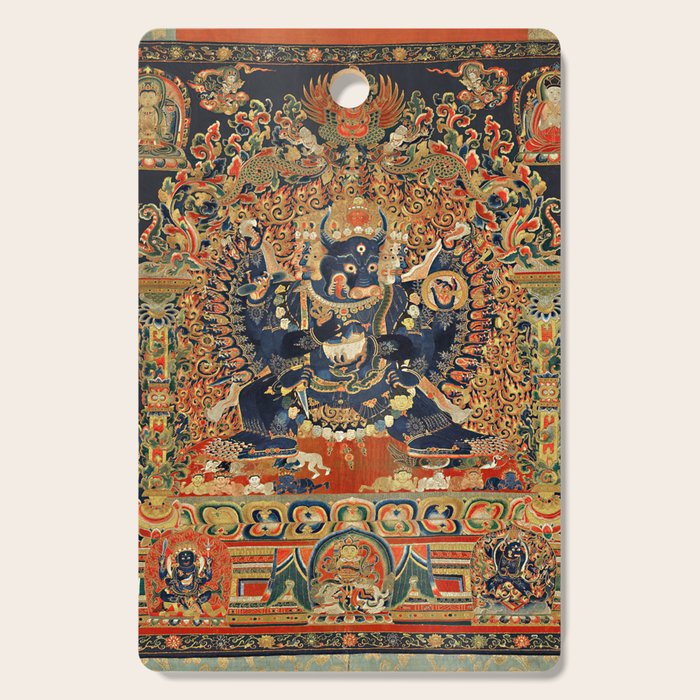 Tantric Buddhist Vajrabhairava Deity 2 Cutting Board Gallery Image 1